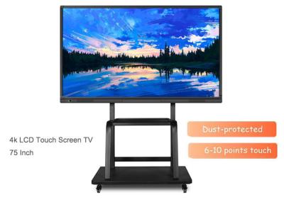 75 Inch 4K Interactive Digital Whiteboard With Vector Touch & Authentic Pen Touch