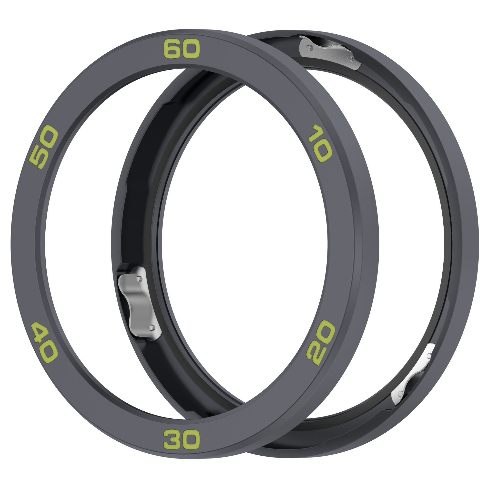 Eraysun Metal Bezel Ring by Nothing Watch Pro2 Watch Anti Scratch Adhesive Frame Protective Cover for CMF Watch Pro2 Bezel Ring