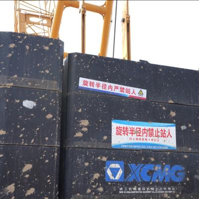 Technologie innovante 220T Grue à rampe utilisée pour la construction