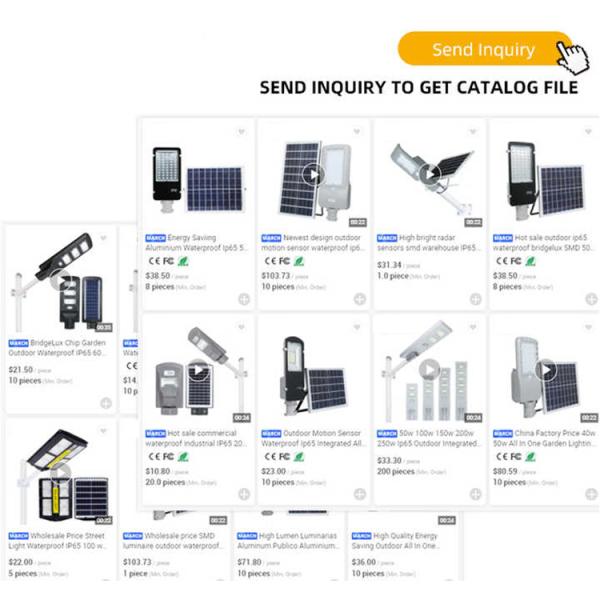 50W 100W 150W 200W Outdoor IP66 Waterproof Integrated Led Street Light for High Way Road