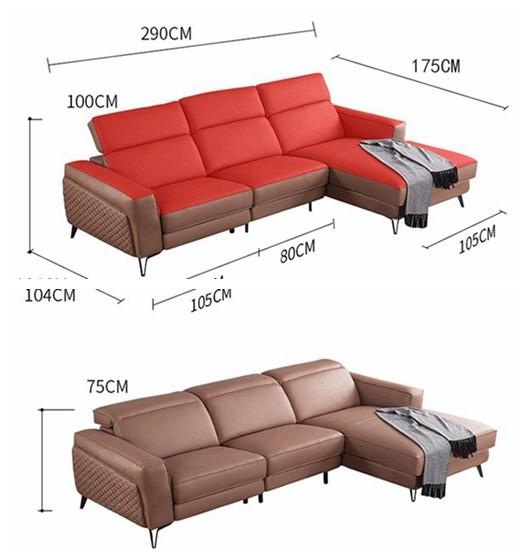 BN Functional Sofa with Electric USB and Multi-Function for Cinema Functional Chair Function Recliner Reclining Sofa
