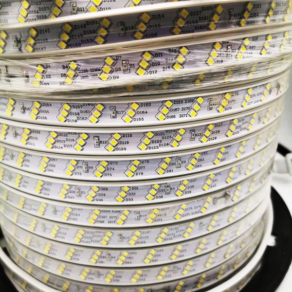110V / 220V LED Strip Light 100m/roll With Connector Customization 8mm 10mm Etc PCB Width