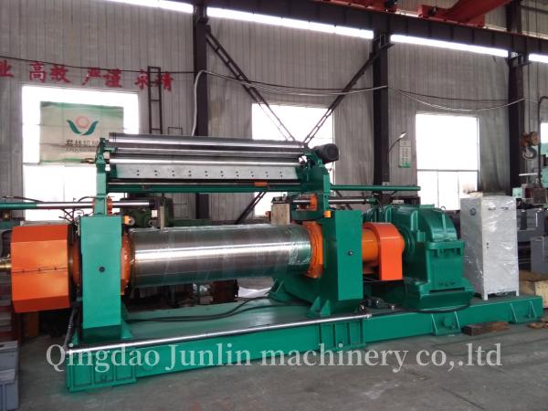 Máquina de mezclado de caucho de molino abierto horizontal para uso industrial XK-610
