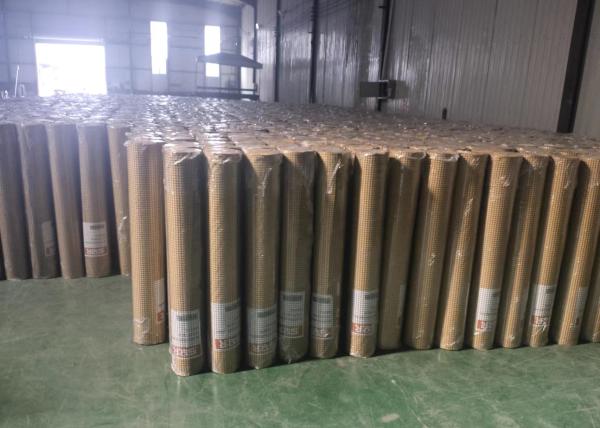 Electro Galvanized Welded Wire Mesh Panels 2mm Gauge 25mm X  25mm Mesh