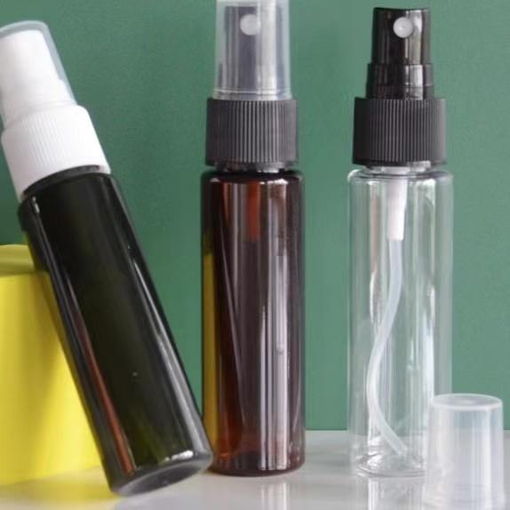30ml PET Little Perfume Bottle Flat Shoulder Mini Spray Perfume Bottles (MC-1203)