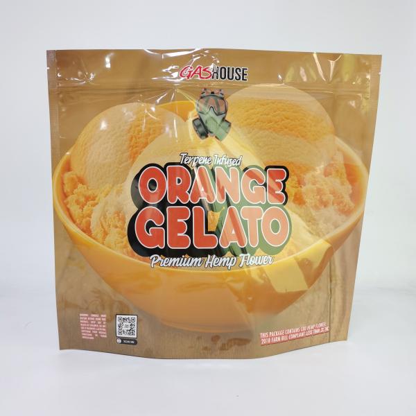 Custom Printed Three Side Seal Tobacco Leaf Oil Bag Herbal Weeds CBD Oil Capsule Zipper Bag