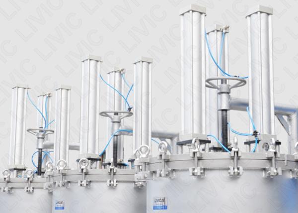 Bentonite Scraping self cleaning irrigation filter with Mechanically Cleaned Latex Filtration