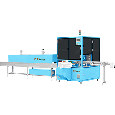 Full Automatic Silk Screen Printing Machine for Paper Cup Printing on Cylindrical Cone Disposable Cups at 50pcs/min