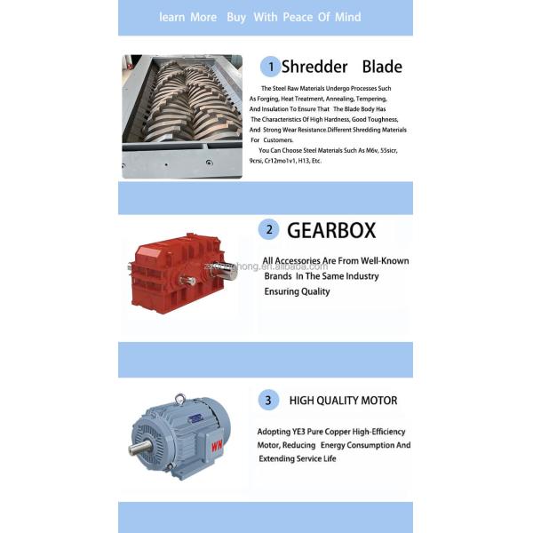 Waste Car Tire Shredder Prices/Plastic Crusher Shredder Machine Waste Paper Shredder
