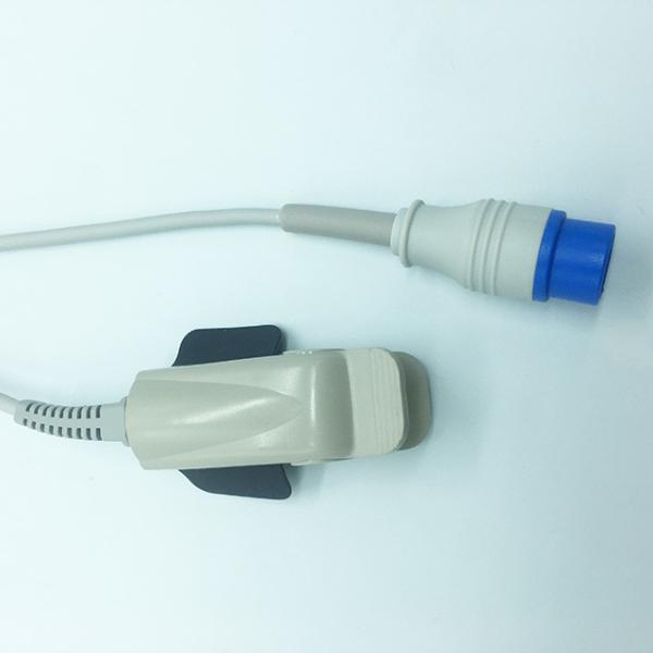 Adult Finger Clip Pulse Oximeter Spo2 Sensor 3 Meter Cables Biolight TPU Material