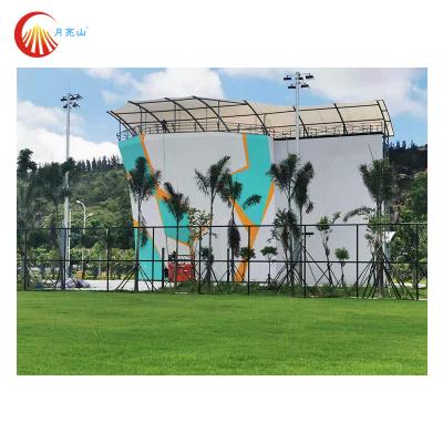 Esportes exteriores de escalada da aventura dos pedregulhos dos painéis de parede do campo de jogos da rocha