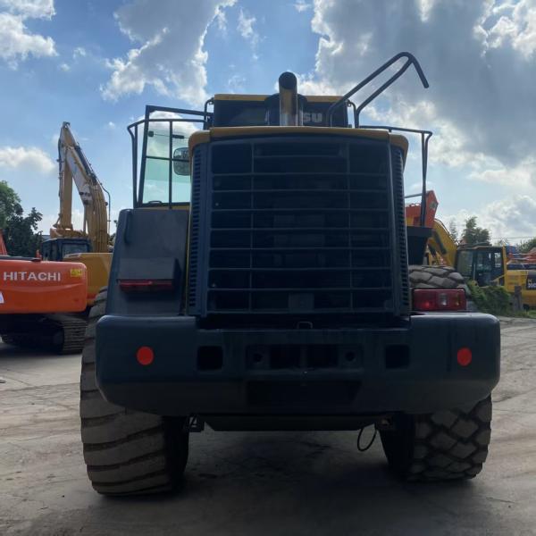 Construction Works Used Komatsu WA470 Loader 204kW Water Cooling 2nd Hand Loaders