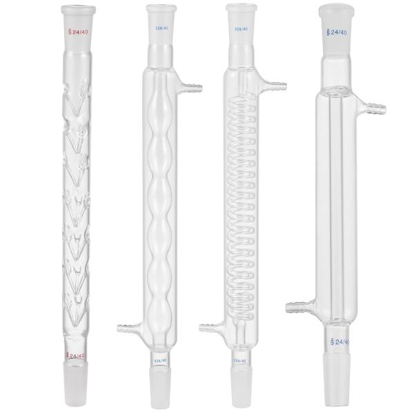 Laboratory Glassware 24/40 Chemistry Glassware 32PCS Chemistry Lab Glassware Kit Distillations Separation