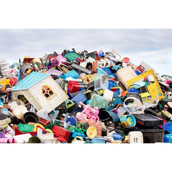 500-3000kg/H PP ABS PS Plastic Recycling Machine Integrated Waste Shredding Recycling Line