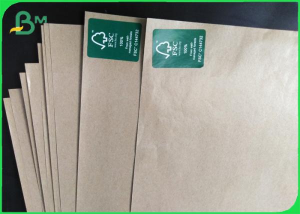 150 - o PE Unbleached do papel de embalagem de 350gsm Brown Revestiu envolvendo
