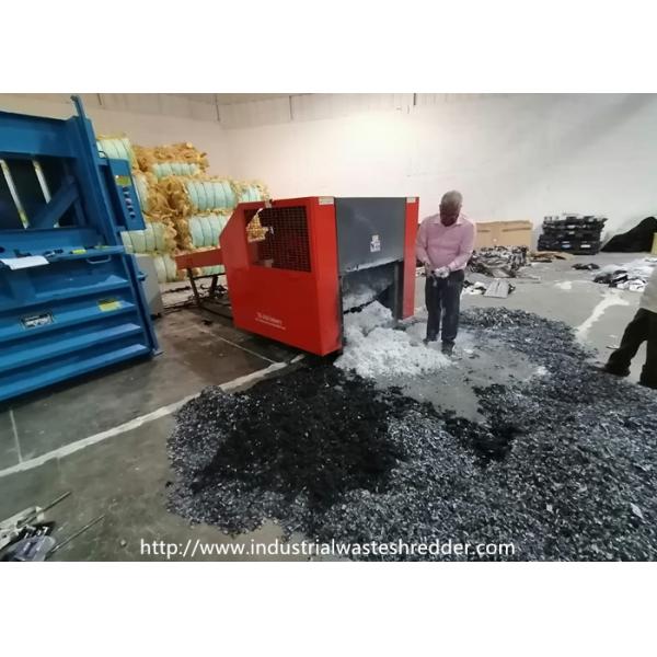 Переплетенный шредер отбросов производства полиолефина лезвий термопластиковый