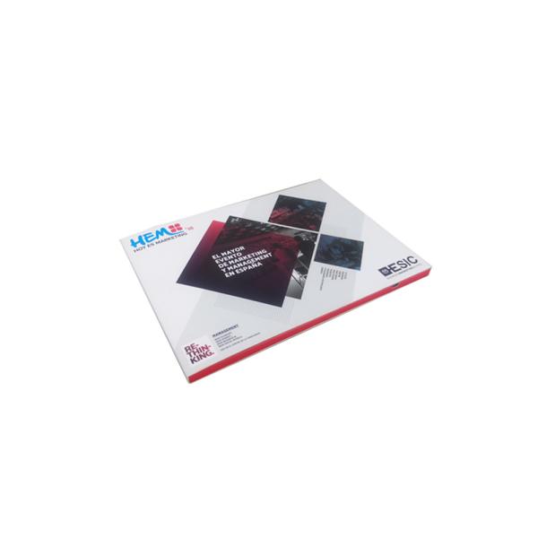 Tamanho video da memória 148×210mm do cartão 512MB do encarregado do envio da correspondência do LCD da propaganda