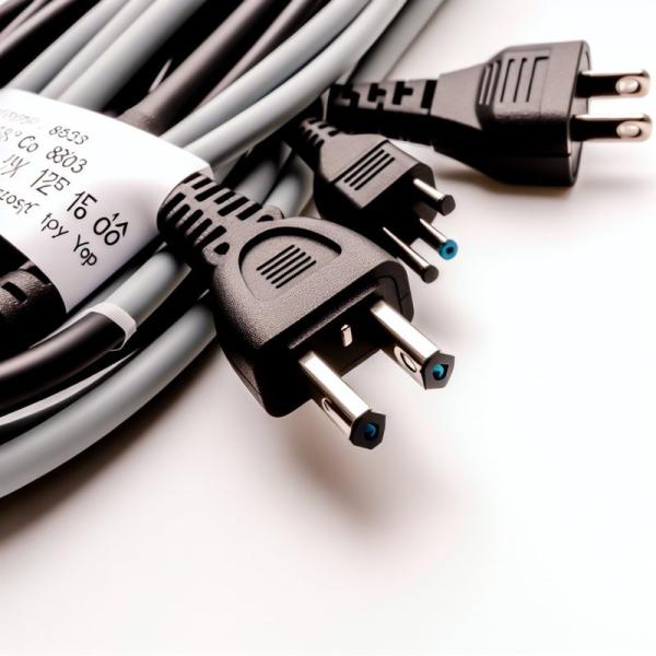 Cable de alimentación JIS C 8303 a IEC C5 125V 10A para portátiles