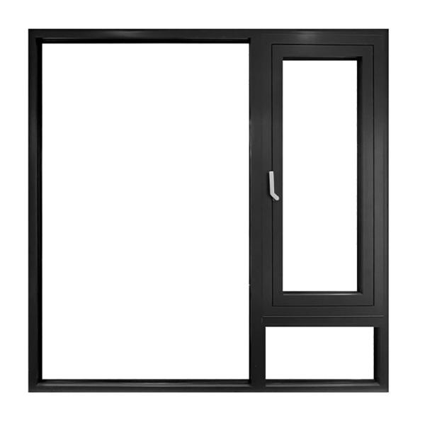 Thermal Break Double Glazed Aluminum Profile Aluminium Alloy Casement Window Swing Style