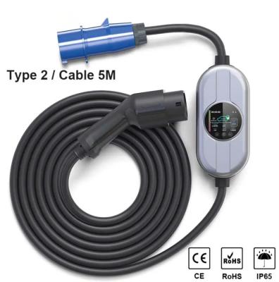 IP65 Electric Vehicle Charger Home Charging Mode 2 Portable EV Car Charger Cable