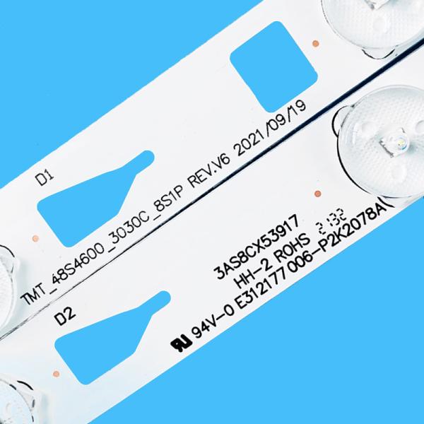 For 4C-LB4808-YHE/YHA 48F1600-9X8-3030C-8S1P TCL L48F3700A light strip