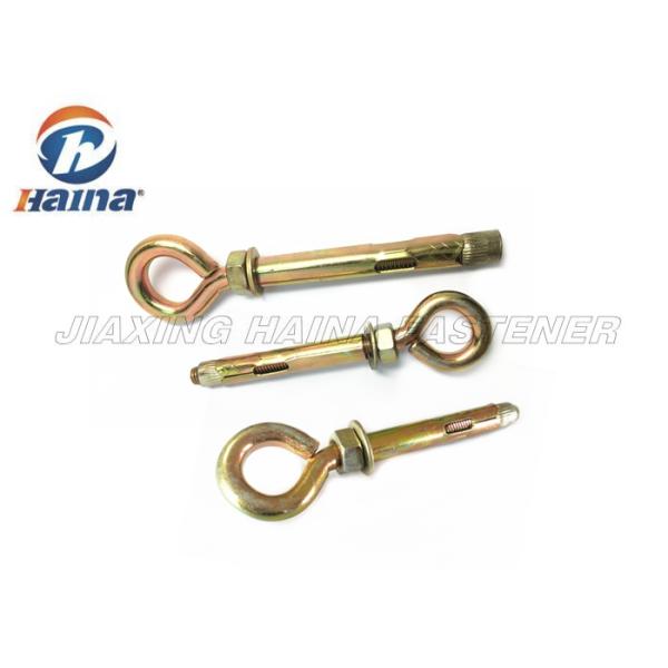 Yellow Zinc Plated Dia M6 - M20 Carbon Steel Expansion Anchor Bolt