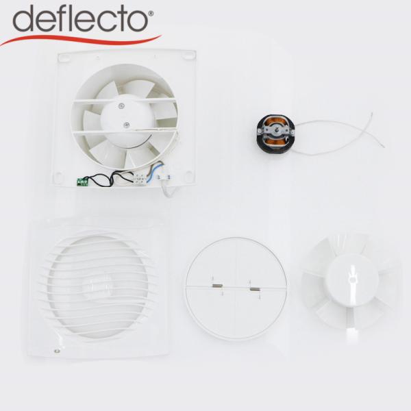 O fã de ventilação fixado na parede do banheiro de 100MM esgota o ar da C.C.