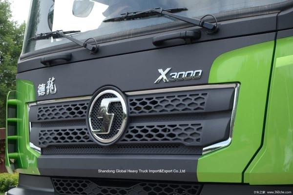 Camión volquete Shacman X3000 8X4 GNC 380hp LHD Nuevo