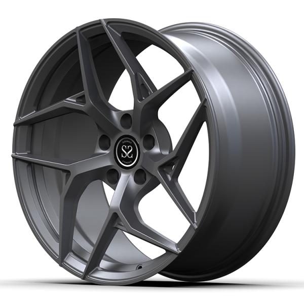 21 Inch Staggered Satin Black 1 Pc Forged Alloy Wheels For Bmw M2 5x120