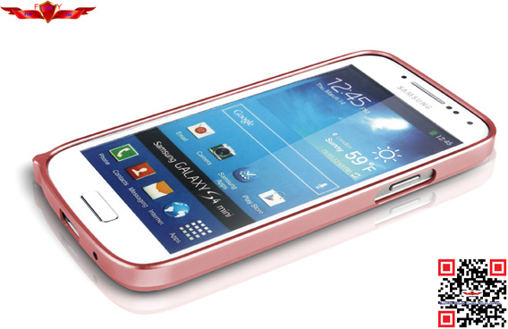Fashion Design Ultra Thin 0.7MM Aluminum Bumper For Samsung Galaxy S4 Mini Multi Color