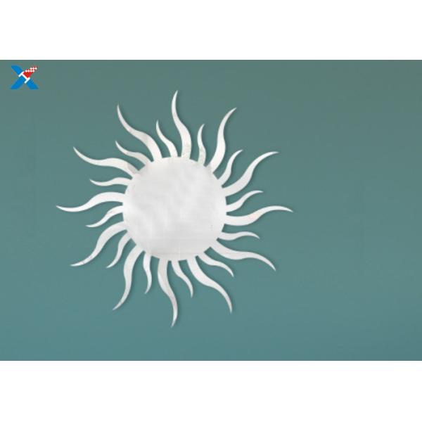 Clear Acrylic Mirror Wall Stickers For Living Room / Home Furnishing