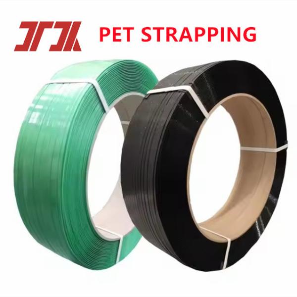 Packing Automatic Green Polyester Plastic Pet Strapping Roll for Used Clothes