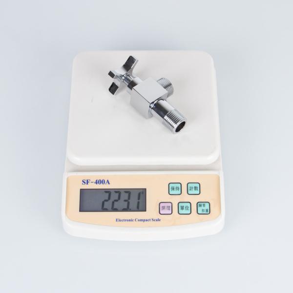 Chrome Plated Zinc Handle 15mm Toilet Angle Valve