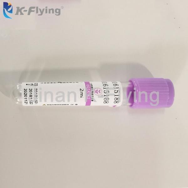 Disposable Medical Consumables Products EDTA Vacuum Blood Collection Tubes