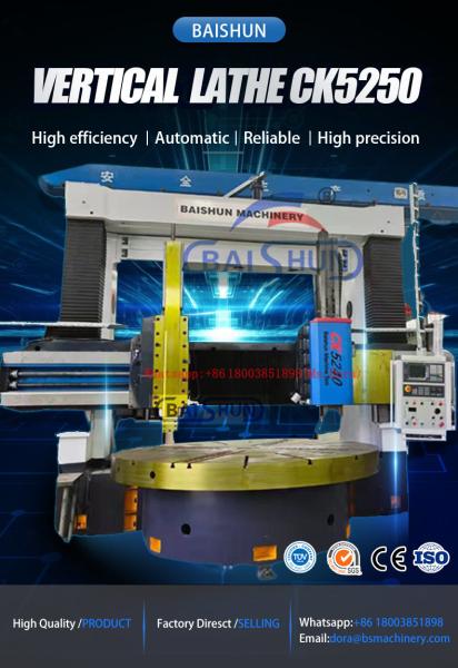 Cnc Tornos Para Metal Usados 3 Axis Brake Disc Cnc Turning Vertical Lathe Machine