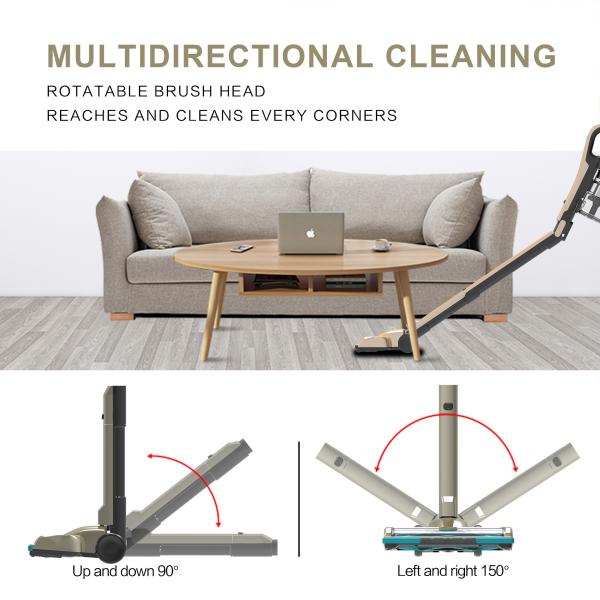 Fade Free Suction Vacuum Cleaner For Pet Hair 265W 23Kpa