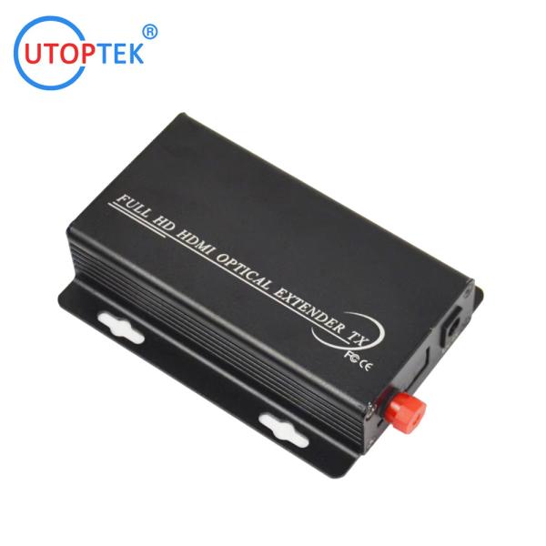 Compressed Full HD HDMI over Fiber converter SM Single fiber FC/SC 20km HDMI video transmission