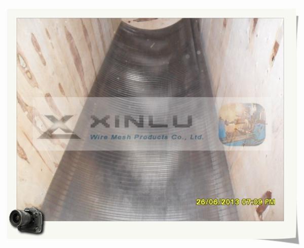 SIEVE BEND SCREEN / ARC SCREEN PLATE / JOHNSON SCREEN PANEL /  ARC SIEVE PLATE / STAINLESS STEEL FILTER PLATE