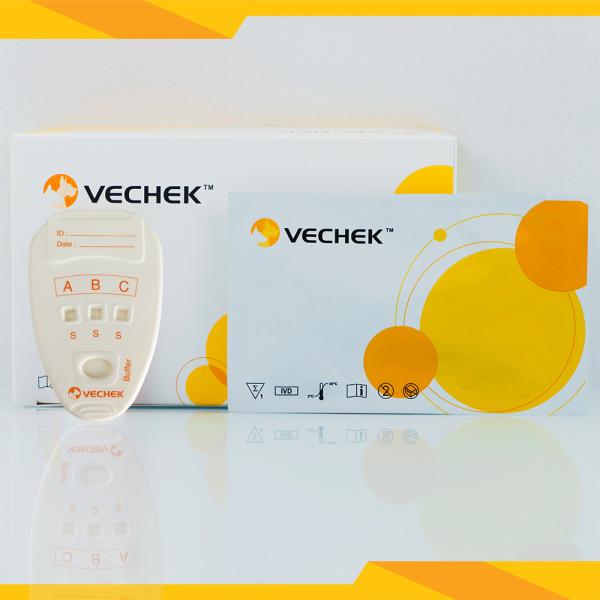 Кассета быстрого теста на группировку крови кошки