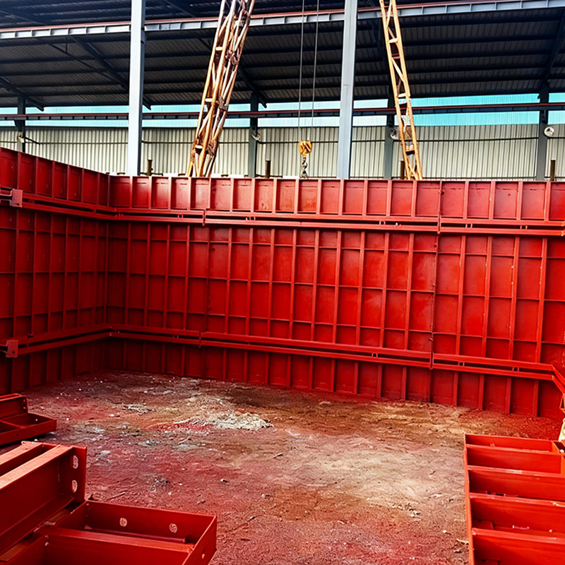 Modern Steel Frame Formwork Panel Reusable for Villa Building Construction