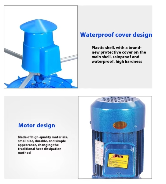 Paddle Aerator Wheel Type Efficient Design for Fish Pond Shrimp Farming Oxygen Supply