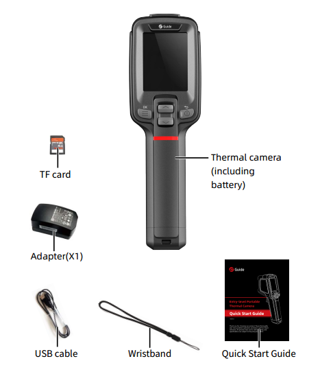 Новая камера Lauched T120 доступная термальная с Wifi и изрезанным падением IP54 дизайна 2-Meter
