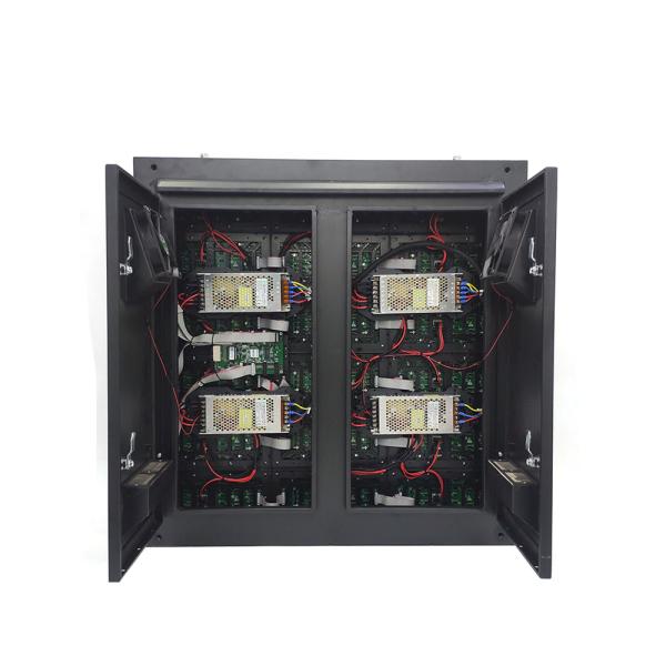 TOP Fixed Install P5 LED Screen Outdoor Iron Cabinet LED Display Waterproof Panel HD Advertising LED Screen 960x960mm