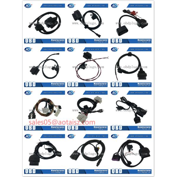 J1962 16 PIN OBD2 OBDII Male to DB25 D-sub 25 Cable 250g Pinout Information to Meet Customer Offer Specifications