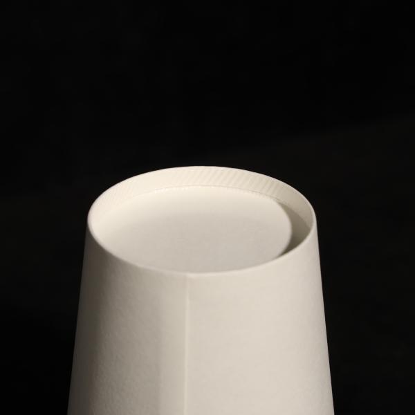 12OZ Capacidade Copo de papel descartável Eco-friendly com tapa para café
