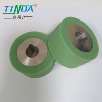 Máquina de coser de caucho de silicona cilíndrica, rodillos de alimentación para la eliminación del ruido