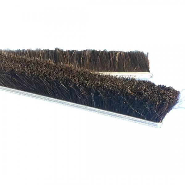 オーダーメイド 天然繊維の馬毛ブラシ ドアブラシシール