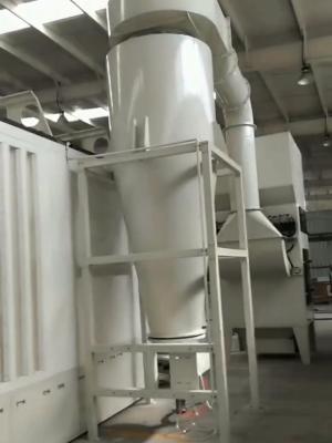 Systèmes de revêtement en poudre automatisés à haut débit avec pulvérisation turbo pour matériaux de construction