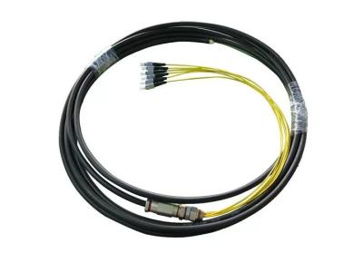 6 Core Waterproof Ribbon Fiber Optic Pigtail 45dB Multimode Fiber Pigtail