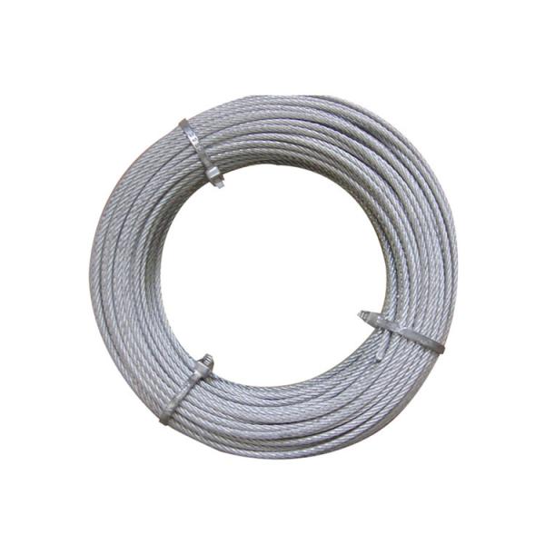 Cable d'avion galvanisé à haute résistance à la corrosion 1/16 pouces pour les applications industrielles